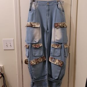 Boho Pocket Jeans